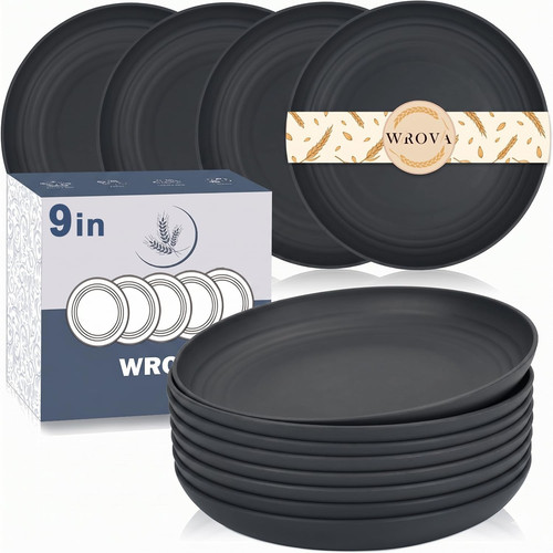 Unbreakable plastic plates set - unbreakable,