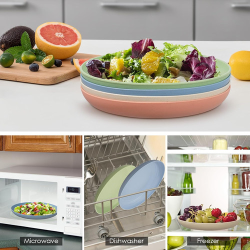 Unbreakable dinner plates set - plates,