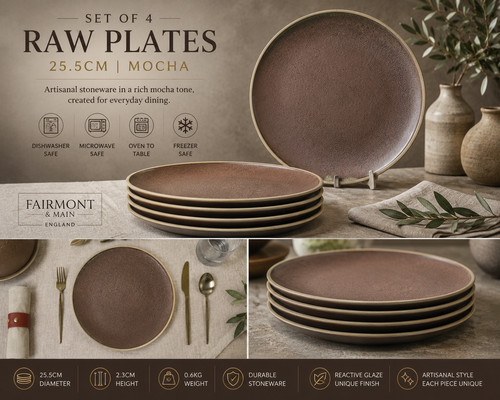 Fairmont 4pcs mocha - fairmont, 4pcs.