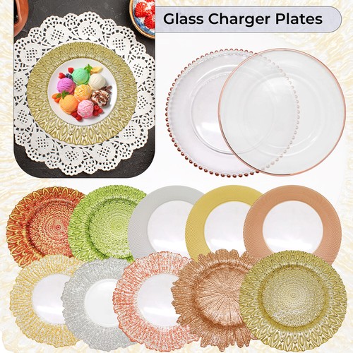 Decorative plate inch glass - inch,
