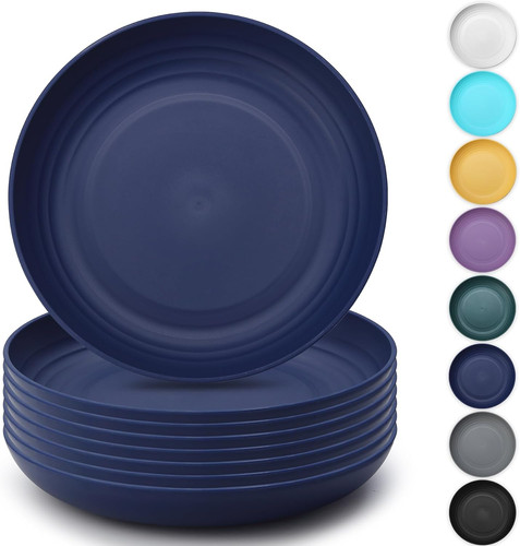 Large deep plastic - plastic, plates