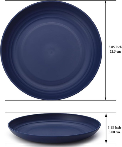 Large deep plastic plates 8 - large,