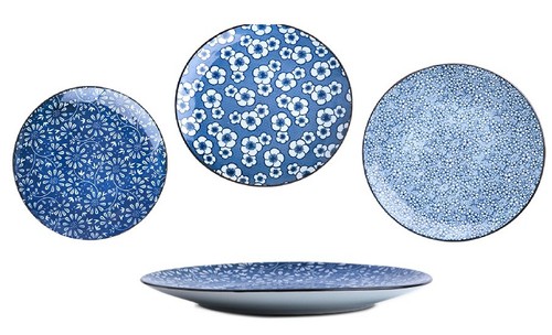 21cm side plates - 4, dining
