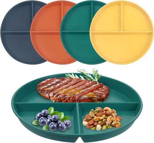 Pack divided dinner - 4-pack, plates