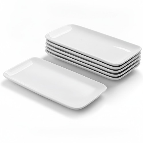 Rectangle serving platters set - platters,
